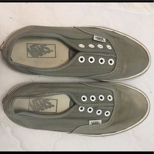 Grey vans